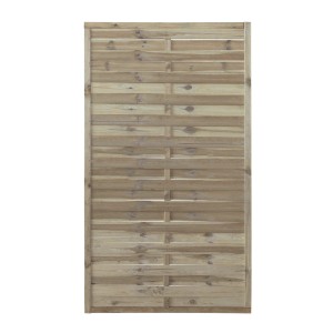 Sichtschutzzaun-Element Grün druckimprägniert 100 cm x 180 cm