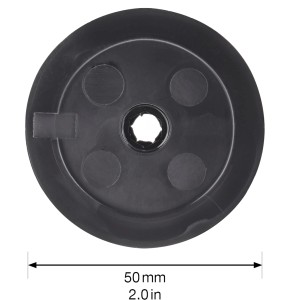 Wagner Teno ST 9070 Möbelbein, Systemrohr aus Stahl, Durchmesser 50mm.