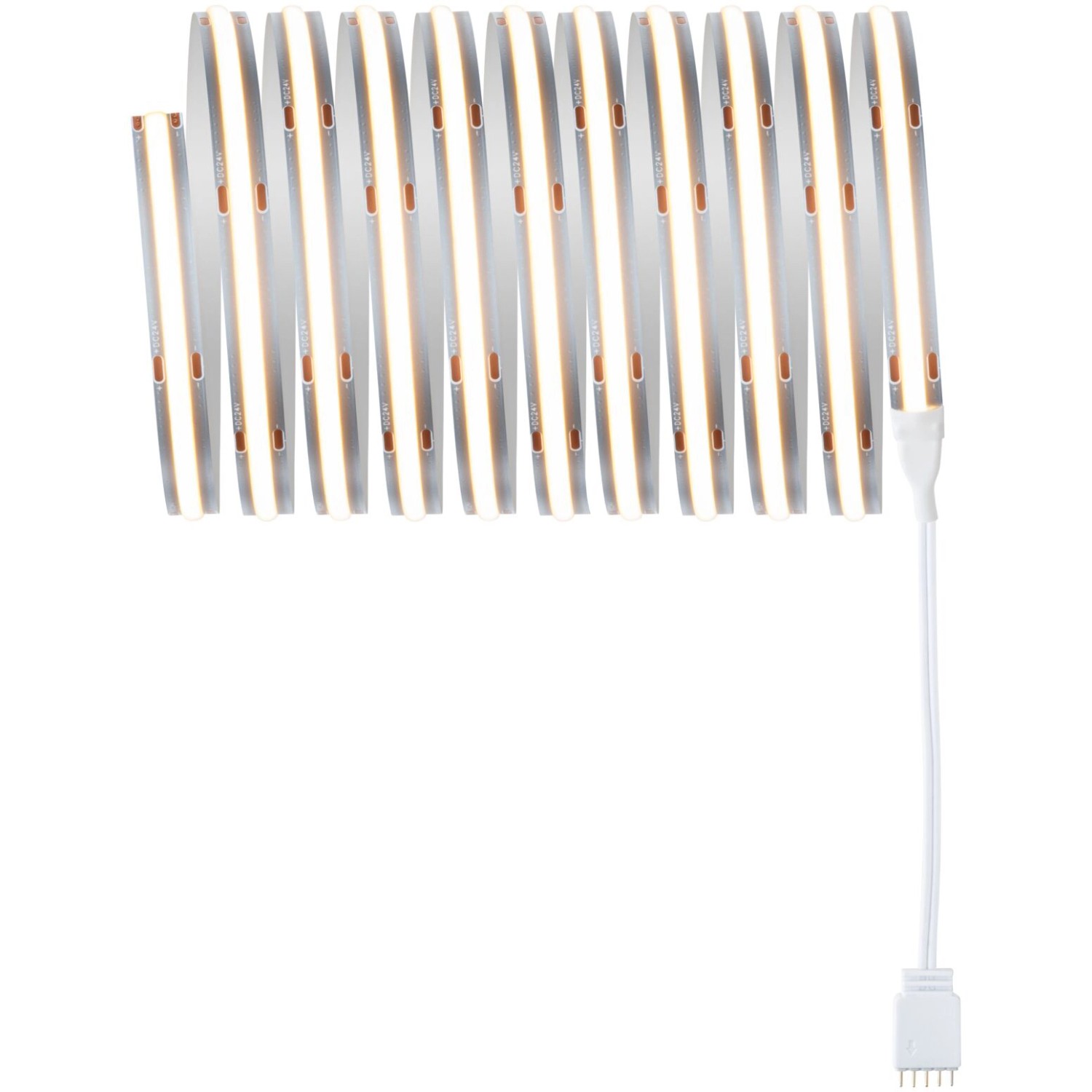 Paulmann MaxLED 500 LED Strip COB Basis-Set, 3 m, Weiß, 19W. Flexibles LED-Band für Innenräume.