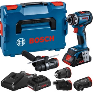 Bosch Professional Akku-Drehschlagschrauber GDS 18 V-330 HC mit L-Boxx und Zubehör.