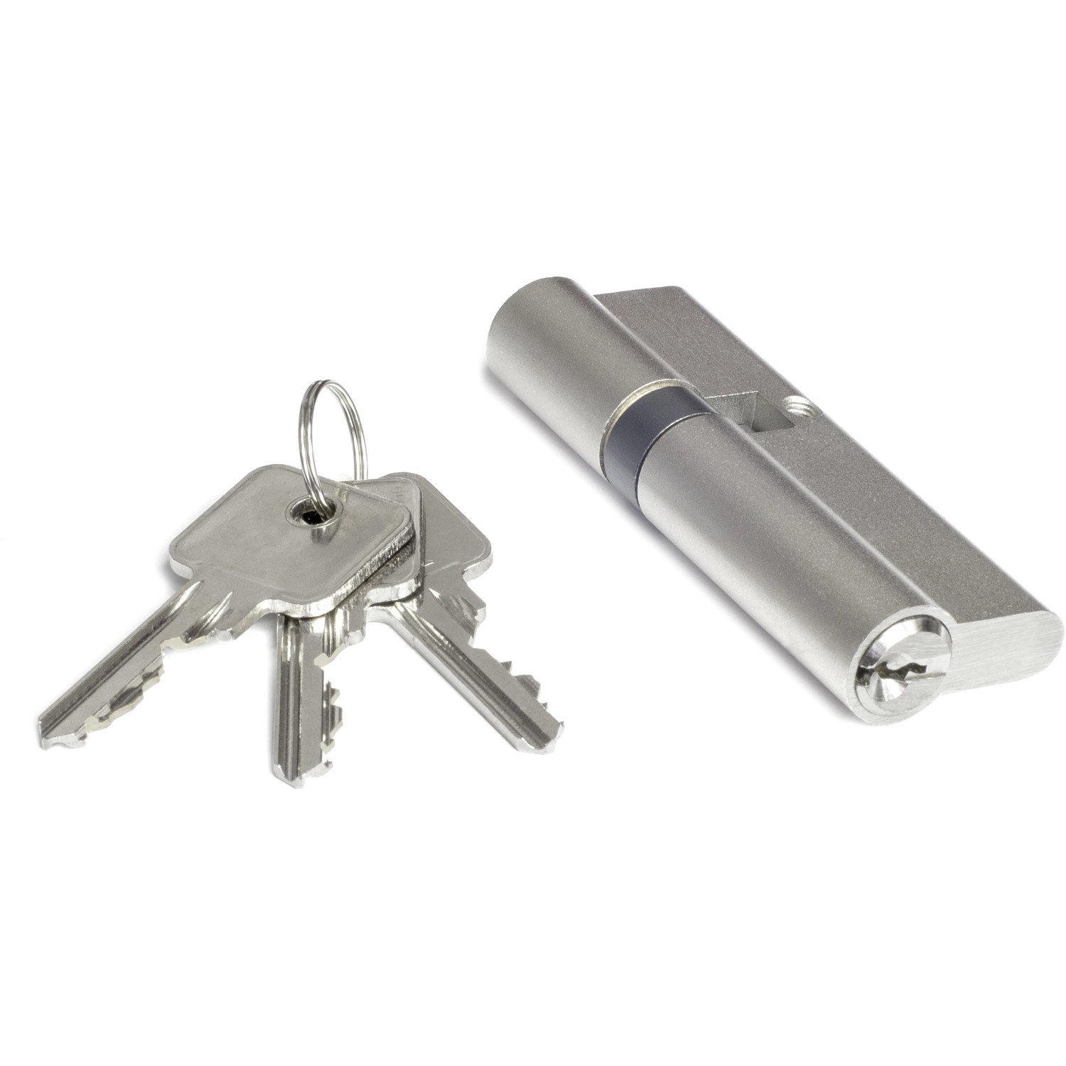 Haustür-Schlosszylinder mit drei Schlüsseln für ThermoSpace Prime Palermo Haustüren.