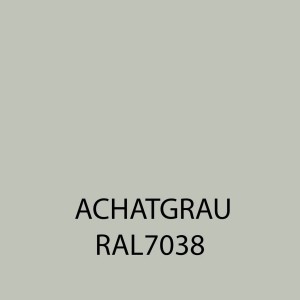 Farbfeld der Bondex Wetterschutzfarbe in Achatgrau (RAL 7038).