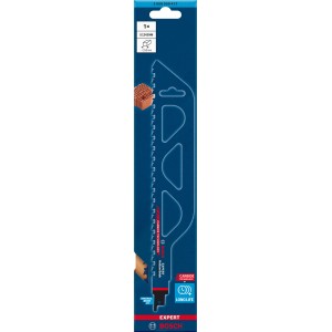 Bosch Expert Säbelsägeblatt S 1243 HM für Hohlziegel, lange Lebensdauer.