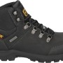 Schwarzer Cat Sicherheitsstiefel Framework S3, Größe 40, ideal für Arbeitsschutz.