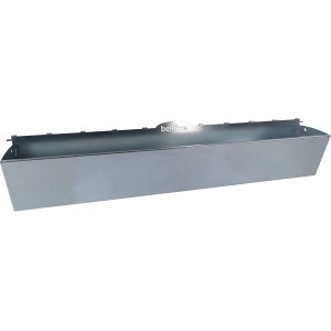 Bellissa Origami Pflanzkasten, 104 cm, Zink, für Gabionen und Doppelstabmatten.