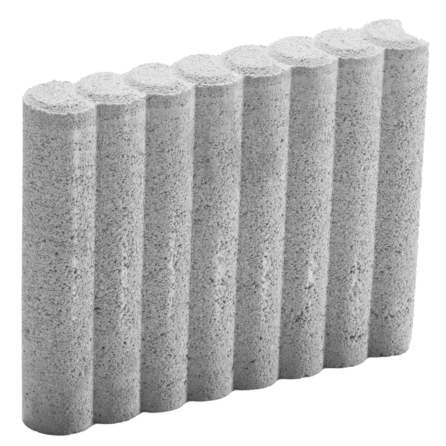 Palibord RundpalisadenRandstein Grau 33 x 28 x 6 cm kaufen bei OBI