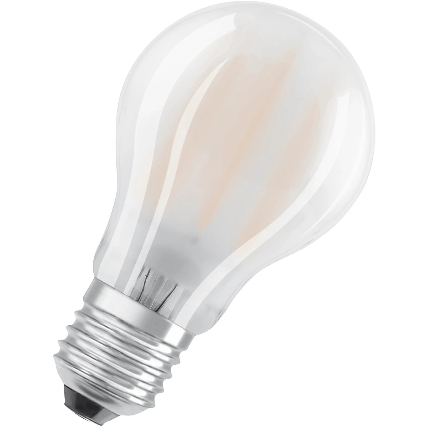 Osram E27 LED Leuchtmittel in Glühlampenform, 7,5 W, neutralweißes Licht.