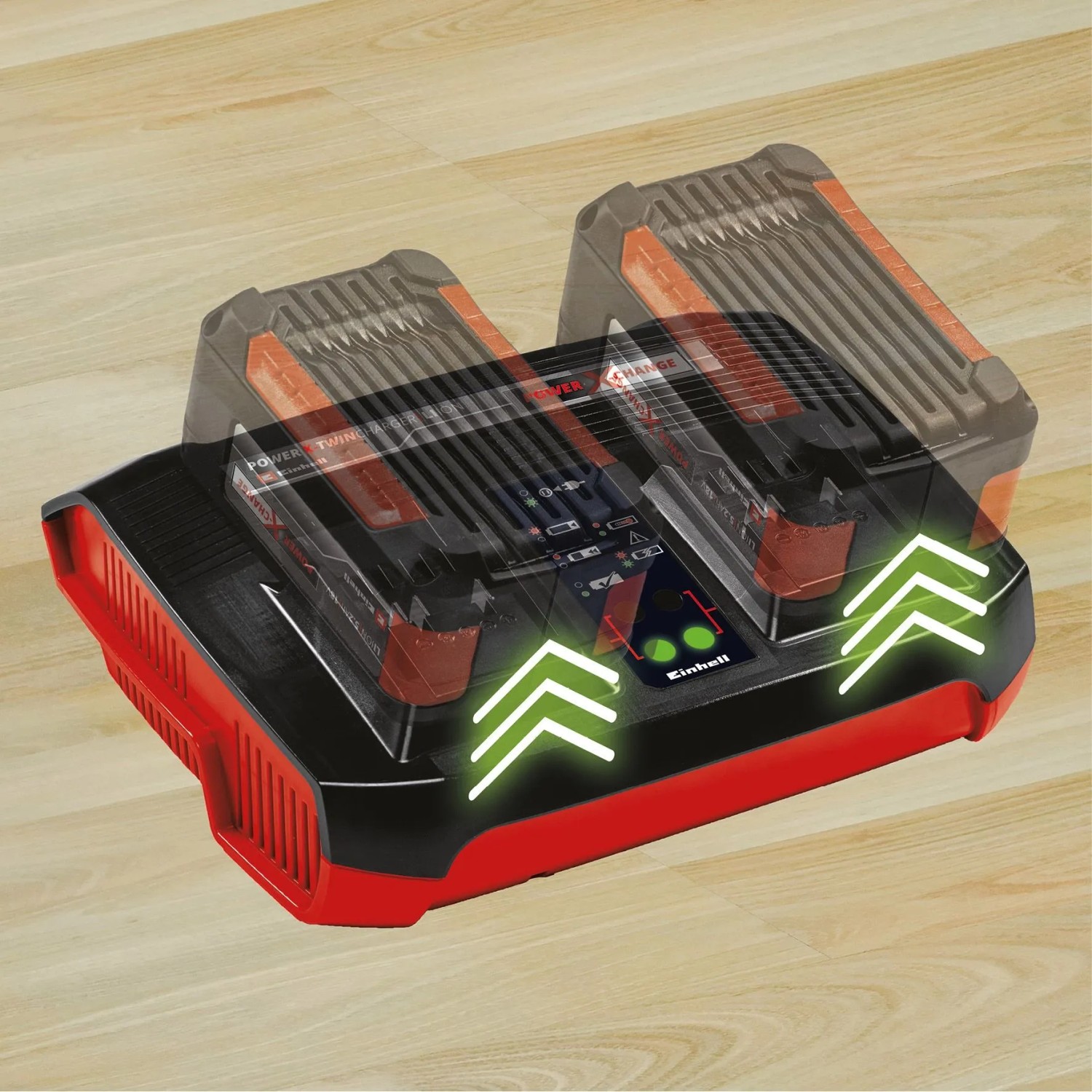 Einhell Power X-Change Ladegerät Power-X-Twincharger 3 A_3