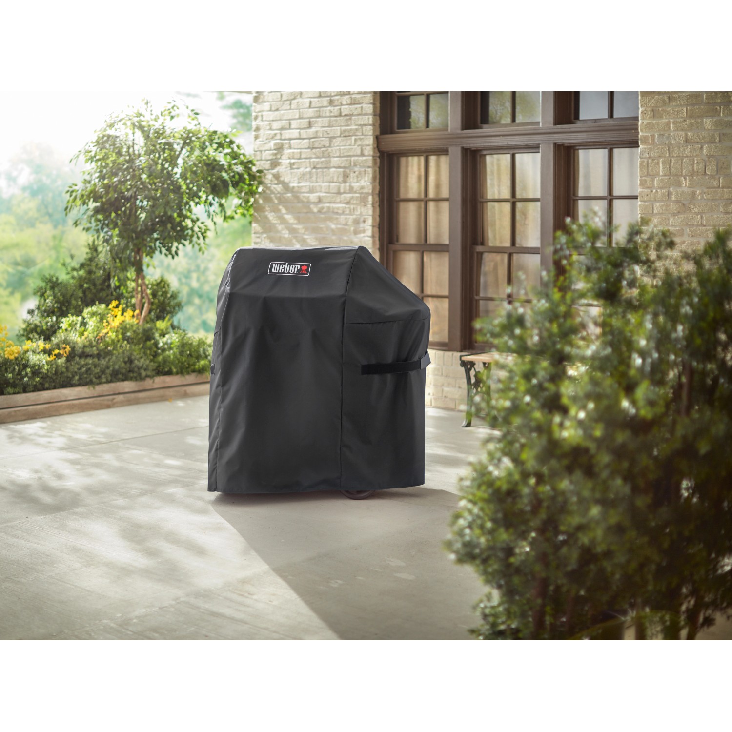 Weber Premium Abdeckhaube für Spirit/Spirit II 300 & 400 (2025+). Schutzhülle für Gasgrill im Außenbereich.