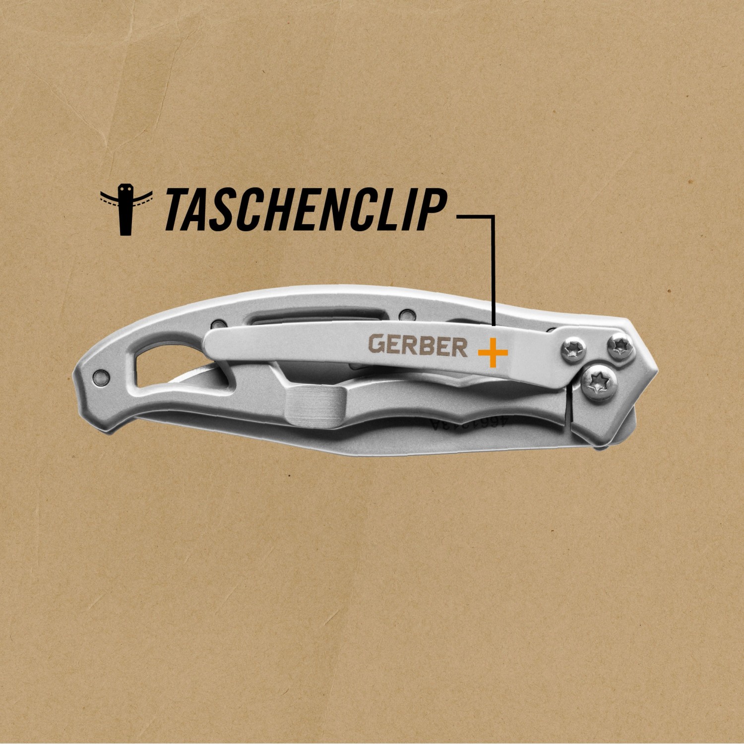 Gerber Paraframe Mini Taschenmesser (5,6 cm) mit Taschenclip.