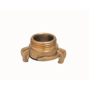 Messing Schnellkupplungs-Gewindestück 33,3 mm (R1) für Pumpenzubehör.