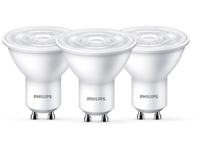 Philips LED-Leuchtmittel GU10 Reflektor R50 4,7 W 3er Set 5,4 x 5 cm (H x  Ø) kaufen bei OBI