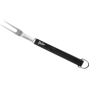 Steuber Grillbesteck: Grillgabel aus dem 3-teiligen Set mit Soft-Touch-Griff und Aufhängeöse.