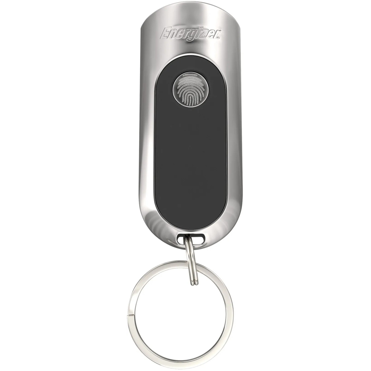 Energizer Speziallampe Keychain mit Schlüsselring, silberne Mini-Taschenlampe.