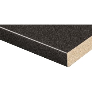 Kaindl Arbeitsplatte Mocca, 60 cm breit, Meterware. Küchenarbeitsplatte in dunklem Holzdekor.