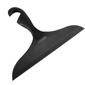 Wenko Badezimmerwischer Loano 23 cm x 17 cm x 2,5 cm Schwarz