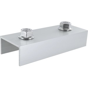 Detailaufnahme des Schwaiger Dachziegel Montage-Sets für PV-Module.
