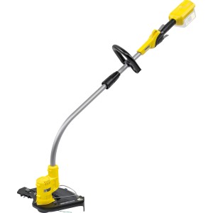Kärcher Akku-Rasentrimmer LTR 36-33 Battery, gelb/schwarz, mit verstellbarem Schnittkreisdurchmesser.