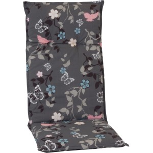 Saumauflage Hochlehner Bregenz Grau mit Blümchen