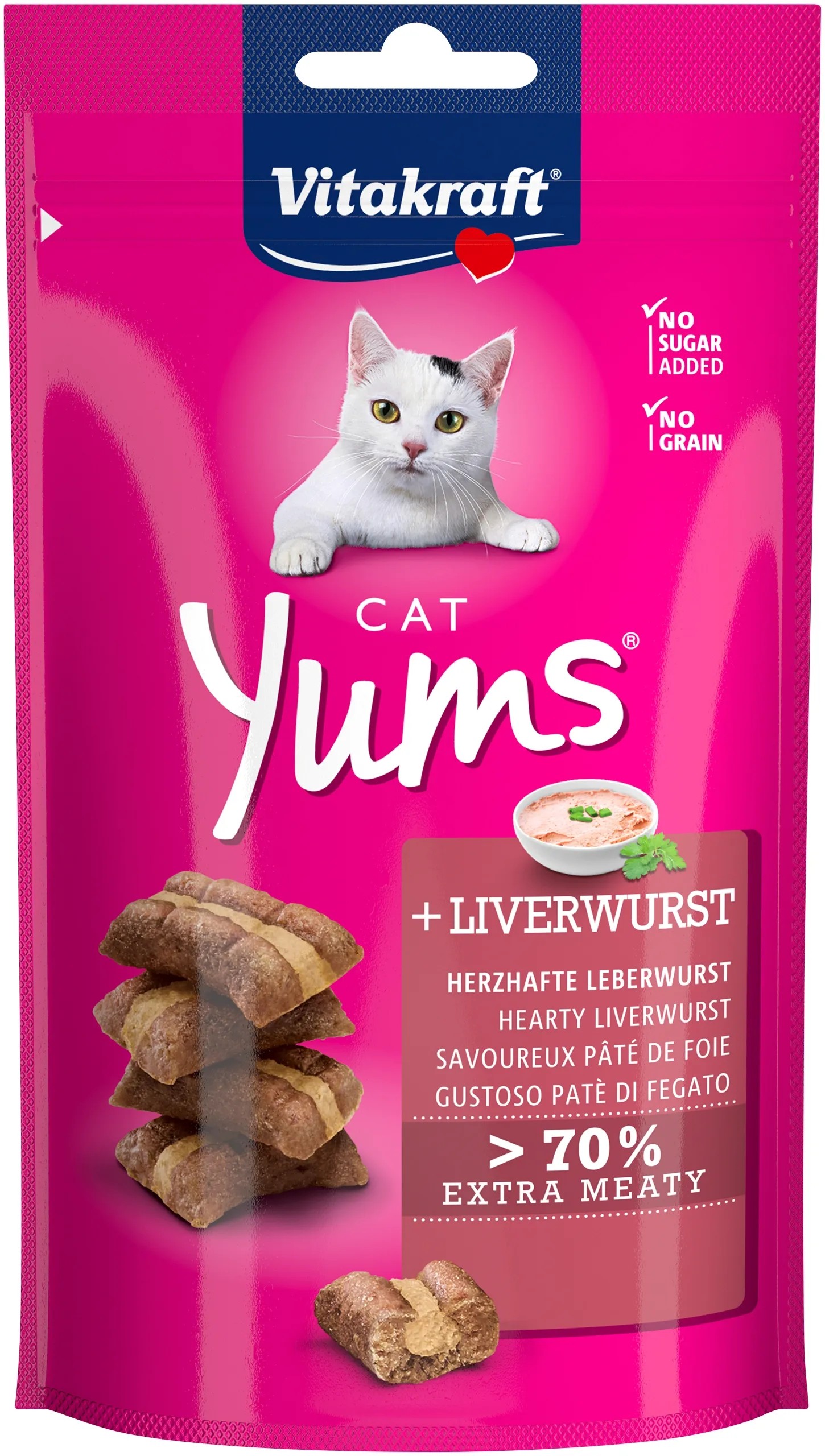 Vitakraft Cat Yums Leberwurst 40 g kaufen bei OBI