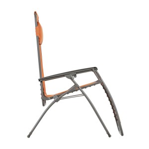 Lafuma Relaxsessel R Clip Batyline Clementine, verstellbare Sonnenliege für Garten und Terrasse.