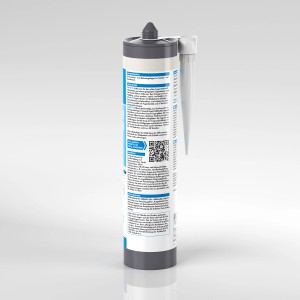 Knauf Sanitär-Silikon Manhattan, 300ml Kartusche für Bad & Küche. Farbe: Grau.