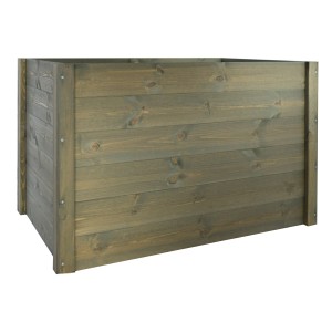 Hochbeet 115 cm x 76 cm x 72 cm Grau