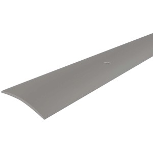 Graues Arcansas Übergangsprofil aus PVC, 30 mm breit und 900 mm lang.