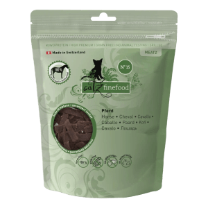 Catz Finefood Meatz N°15 Pferd, 45g. Ergänzungsfutter für Katzen mit Pferdefleisch.