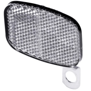 Prophete Mountainbike-Reflektor mit Halter Weiß