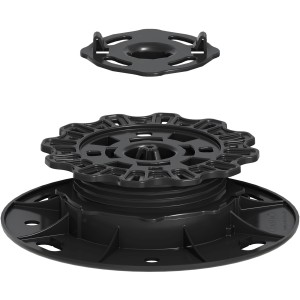 TraumGarten Terrassenlager DreamDeck S, 10er-Set, zur einfachen Verlegung von Terrassendielen.