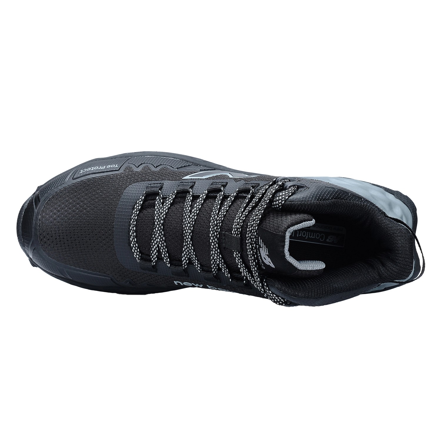 New Balance Cremorne Mid S3L Sicherheitsstiefel, schwarz-grau, Größe 40, mit Fresh Foam Sohle.