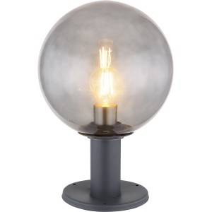 Globo Außenleuchte Hedwig  Ø 25 cm x 38 cm Anthrazit