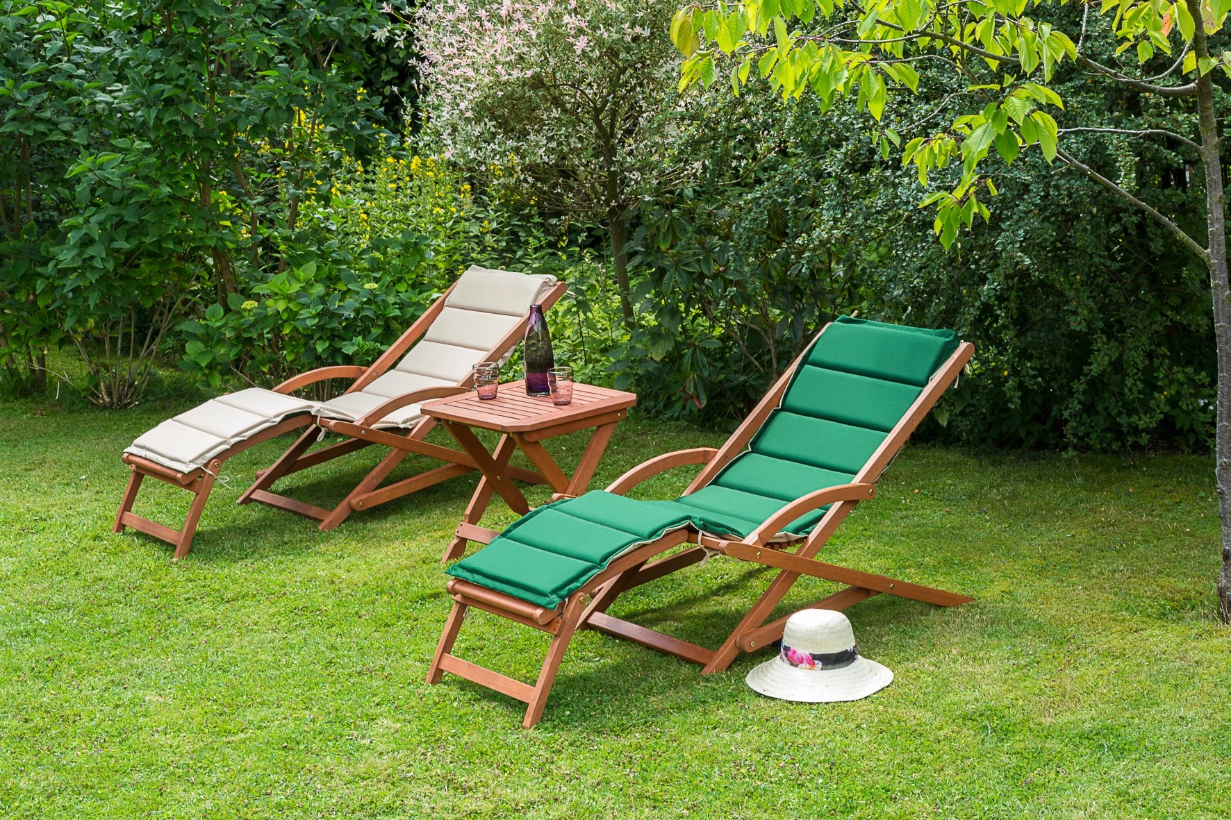 GartenliegenSet Copa Cabana Natur 5tlg. kaufen bei OBI
