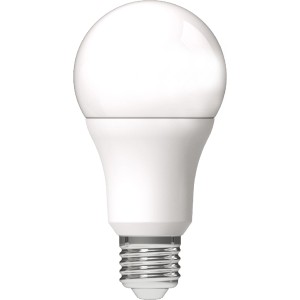 E27 LED Leuchtmittel in Glühlampenform, 13W, warmweißes Licht für Wohnräume.