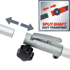 Einhell GH-BC 43 AS Benzin-Sense mit Split-Shaft Funktion für einfachen Transport.