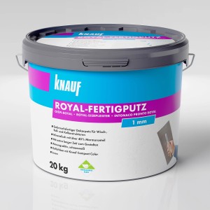 Knauf Royal Fertigputz 1 mm Körnung 20 kg