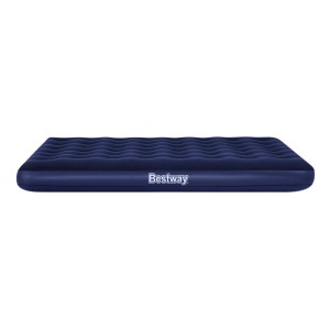 Bestway Luftmatratze Queen Size, dunkelblau, für Camping und Zuhause.