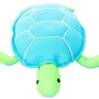 Westmann Pool Buddy Schildkröte Blau, Schwimmtier und Sitzsack für Spiel & Spaß im Garten.