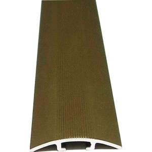 Übergangsprofil aus Messing-Aluminium für Parkett, 900 mm lang.