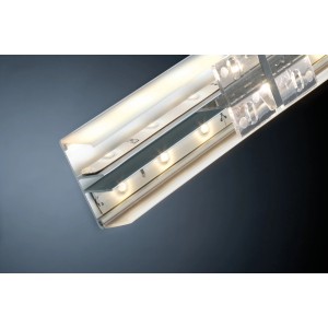 Paulmann Duo Profil Set 2m mit Clips und Diffusor für LED-Streifen.