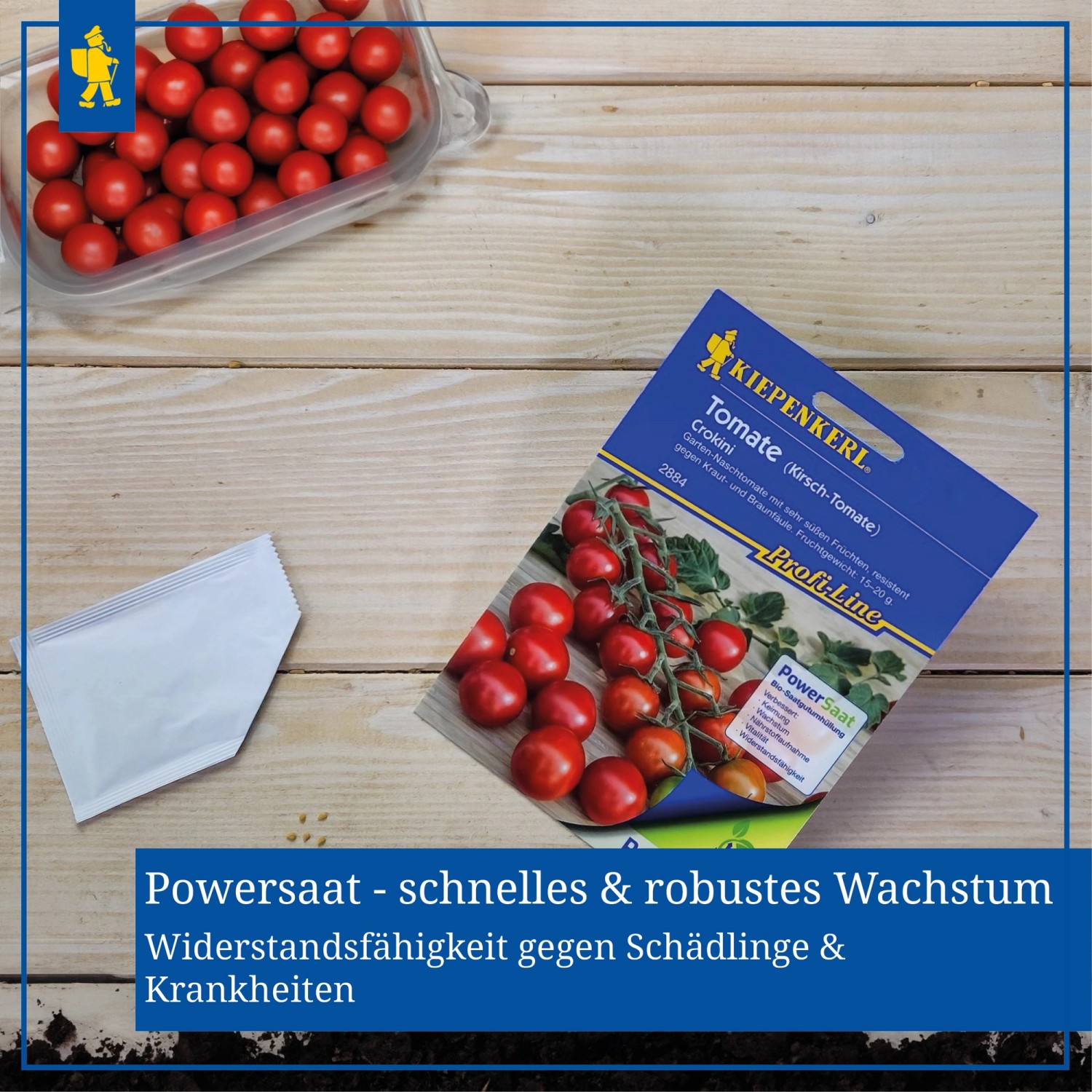 Kiepenkerl Profi-Line Kirschtomate &amp;quot;Crokini&amp;quot; F1-Hybride kaufen bei OBI