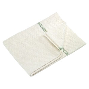 CMI Bodentuch 2er-Pack, Baumwoll-Polyester-Mischung, für streifenfreie Bodenreinigung.