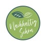 Logo: "Nachhaltig Schön" für Gardinia EasyFix Rollo Lili Green aus Recyclingmaterial.