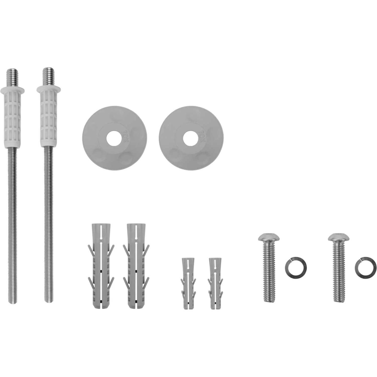 Schellenberg Abstandsmontagesystem für Dämmung (50-120mm), 2 Stück: Dübel, Schrauben und Zubehör für Rollos & Raffrollos.