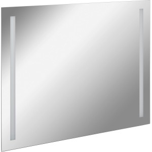 Fackelmann Spiegelelement Linear 100 cm mit LED Ambientebeleuchtung.