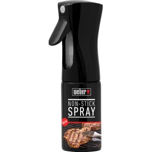 Weber Antihaft Spray 200ml für Grillroste, schwarze Sprühflasche.
