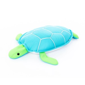 Westmann Pool Buddy Schildkröte blau, Schwimmtier und Sitzsack für Kinder.