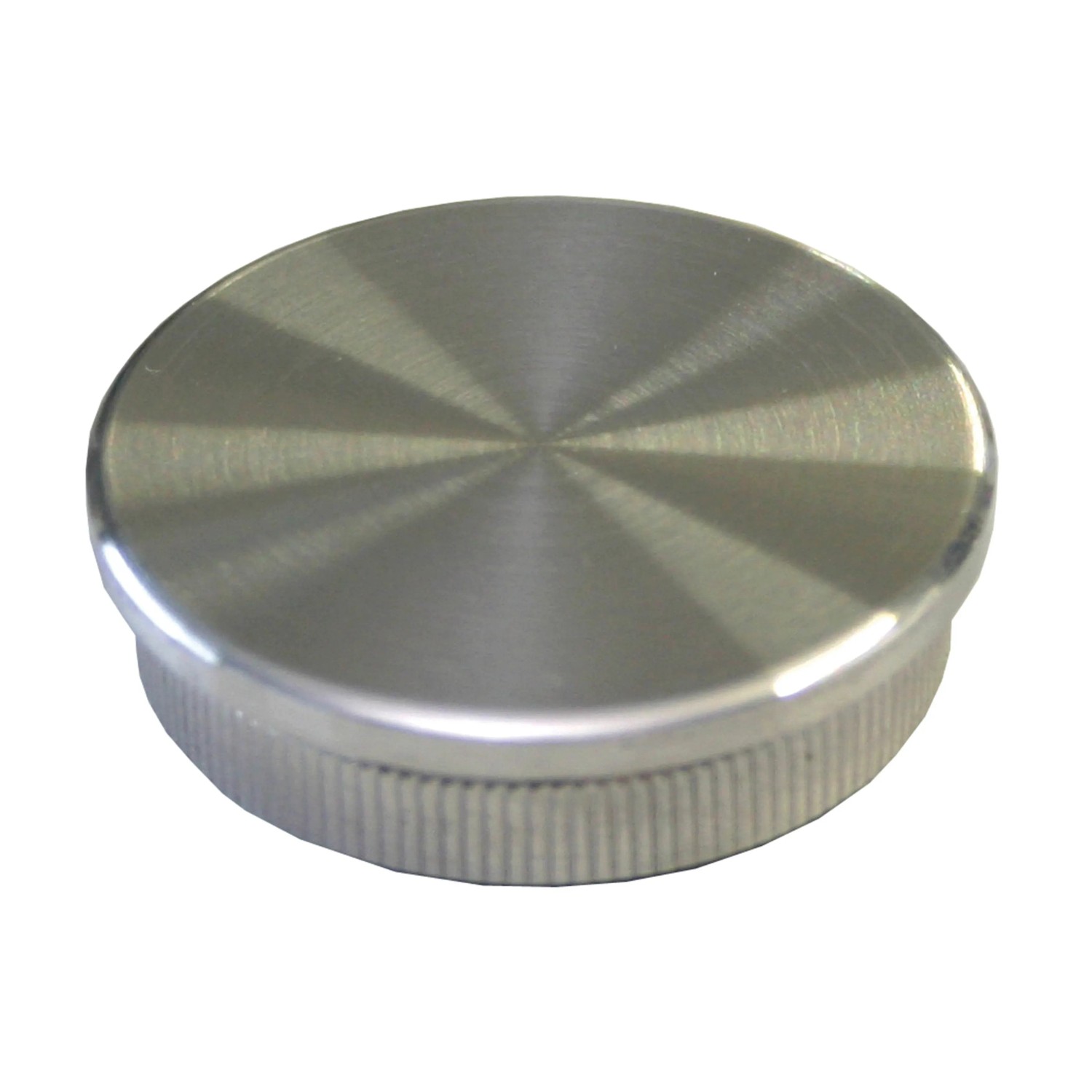 Endkappe flach Edelstahl V2A für Vierkantrohr 50x50x2,0 mm Geschliffen Endstück