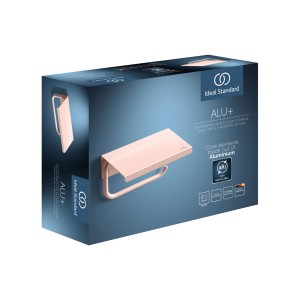 Ideal Standard Papierrollenhalter mit Ablage Rosé in Originalverpackung.